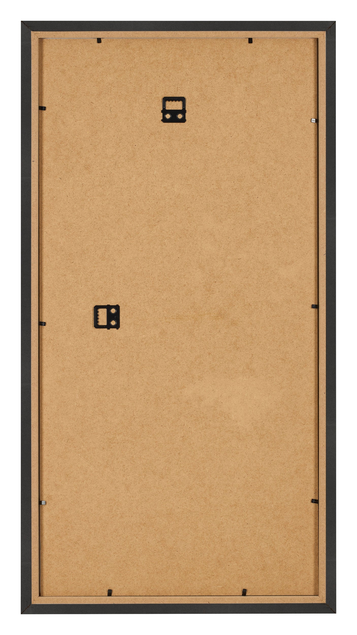Photo Frame 30x60cm Black Matte MDF Bologna Back | Yourdecoration.com