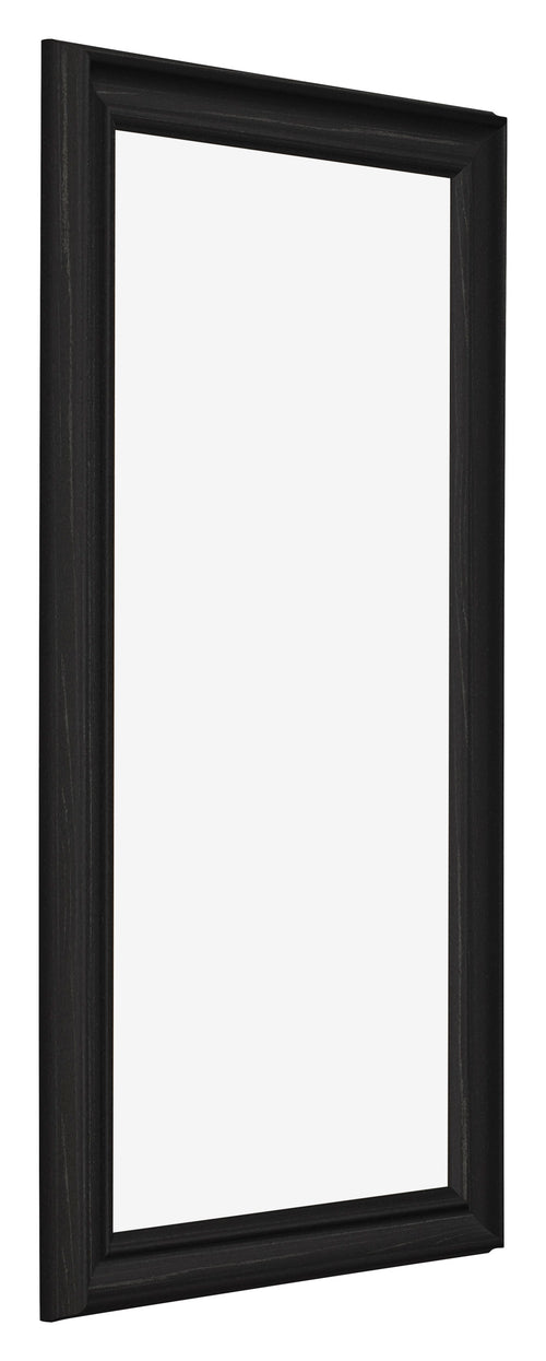 Photo Frame 30x60cm Black Woodgrain MDF Lazio Front Oblique | Yourdecoration.com