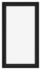 Photo Frame 30x60cm Black Woodgrain MDF Lazio Front | Yourdecoration.com