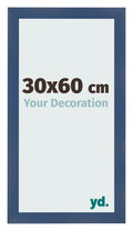Photo Frame 30x60cm Dark Blue Swept MDF Pisa Front Size | Yourdecoration.com