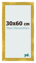 Photo Frame 30x60cm Gold Vintage MDF Pisa Front Size | Yourdecoration.com