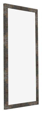 Photo Frame 30x60cm Oxidized Metal MDF Bologna Front Oblique | Yourdecoration.com