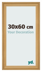Photo Frame 30x60cm Pine Woodgrain MDF Lazio Front Size | Yourdecoration.com