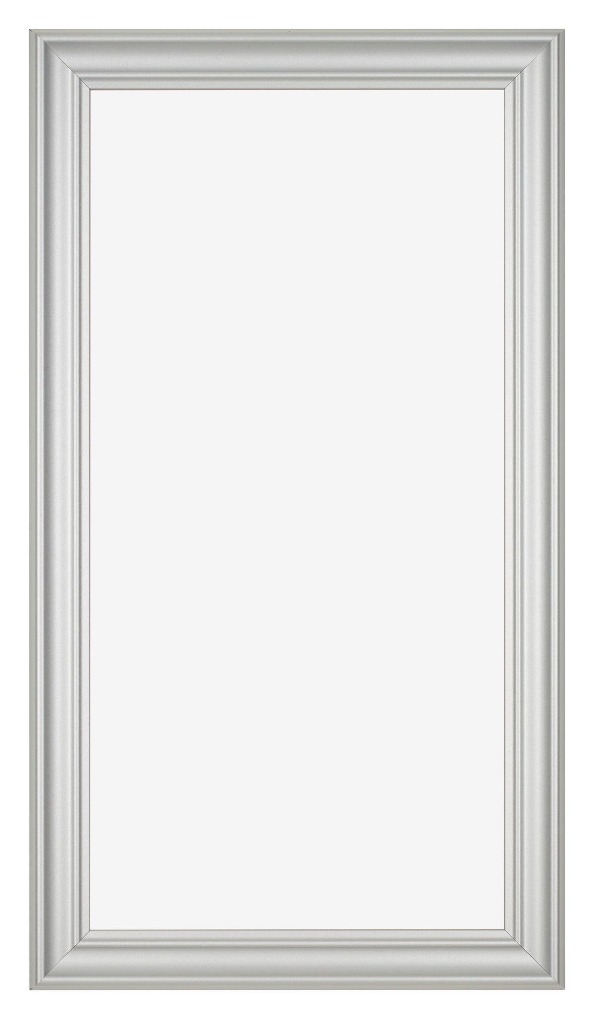 Photo Frame 30x60cm Silver Matte MDF Lazio Front | Yourdecoration.com