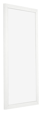Photo Frame 30x60cm White High Gloss MDF Bologna Front Oblique | Yourdecoration.com