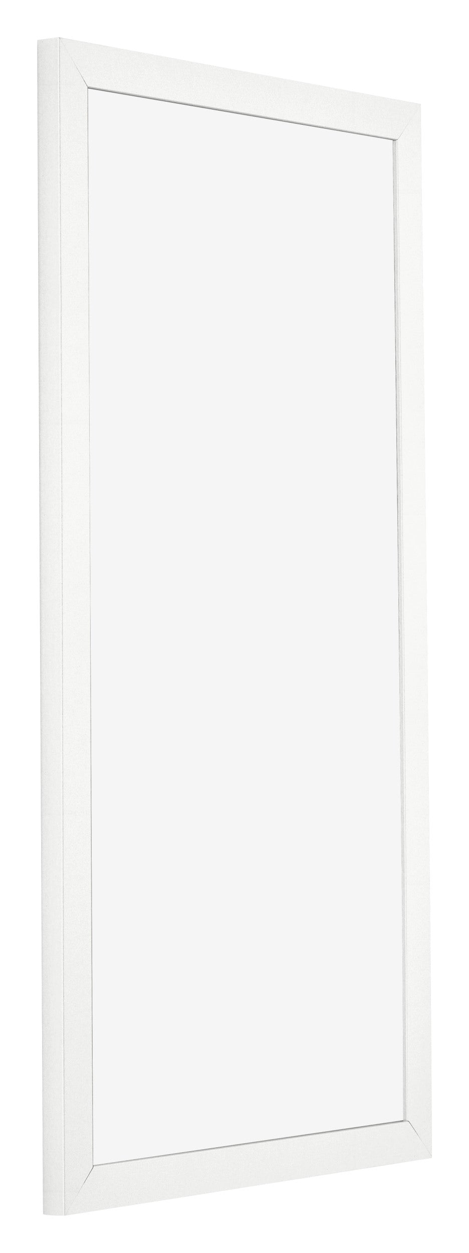 Photo Frame 30x60cm White High Gloss MDF Bologna Front Oblique | Yourdecoration.com