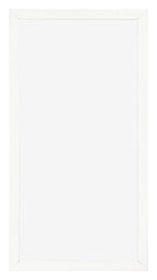 Photo Frame 30x60cm White High Gloss MDF Bologna Front | Yourdecoration.com