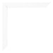 Photo Frame 30x60cm White Matte MDF Bologna Detail Corner | Yourdecoration.com