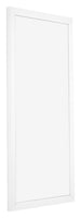 Photo Frame 30x60cm White Matte MDF Bologna Front Oblique | Yourdecoration.com