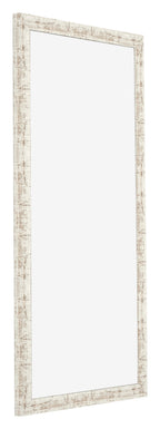 Photo Frame 30x60cm White Vintage MDF Bologna Front Oblique | Yourdecoration.com