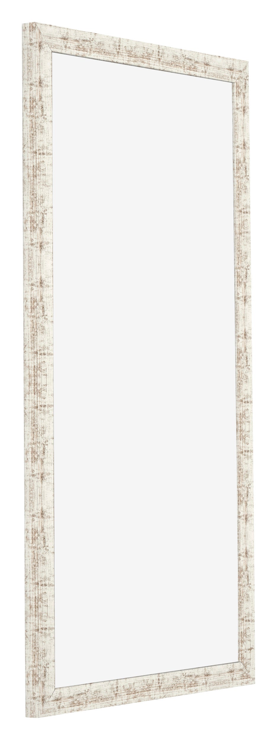 Photo Frame 30x60cm White Vintage MDF Bologna Front Oblique | Yourdecoration.com