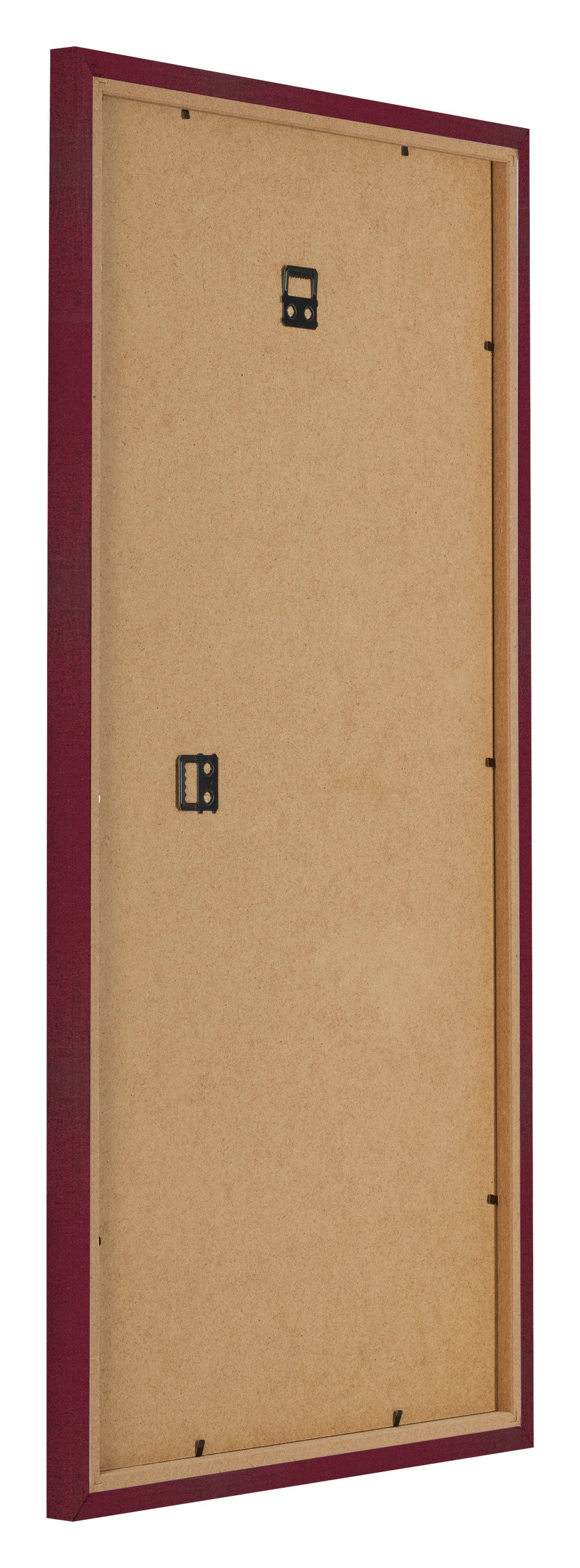 Photo Frame 30x60cm Wine Red Swept MDF Bologna Back Oblique | Yourdecoration.com