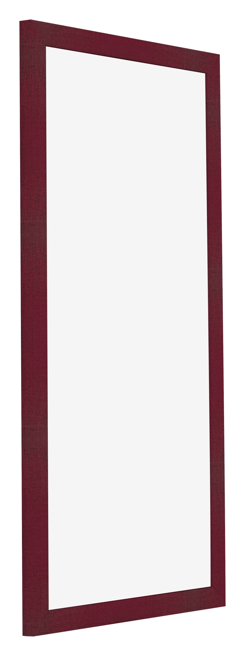 Photo Frame 30x60cm Wine Red Swept MDF Bologna Front Oblique | Yourdecoration.com