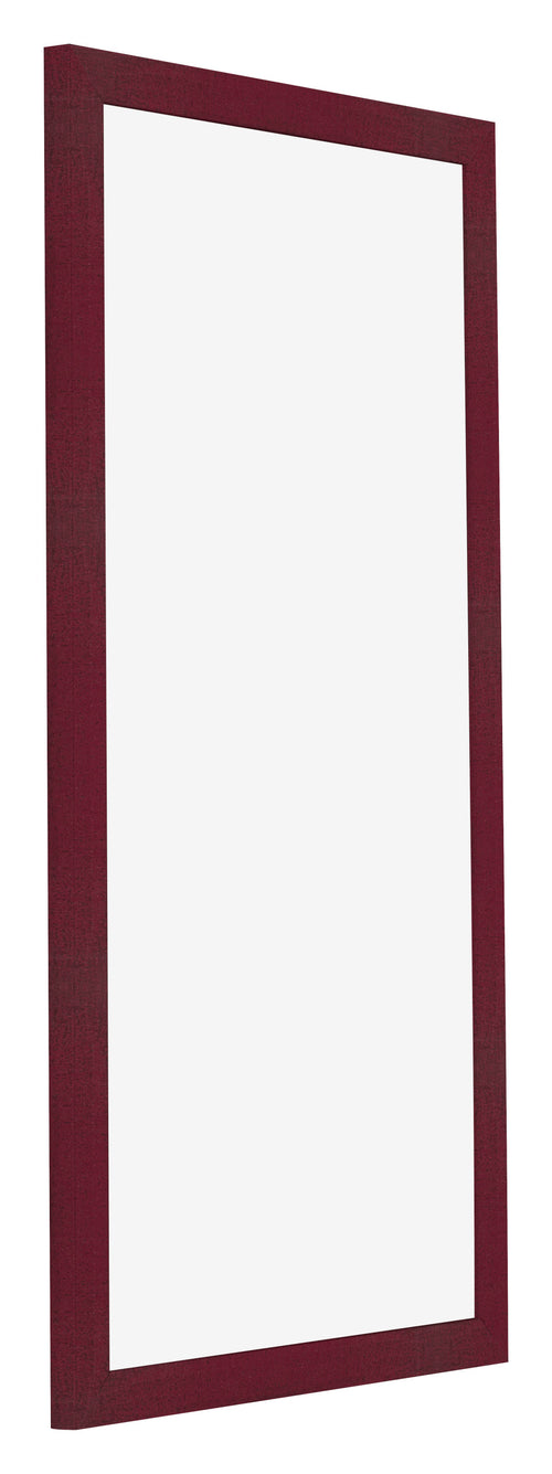 Photo Frame 30x60cm Wine Red Swept MDF Bologna Front Oblique | Yourdecoration.com