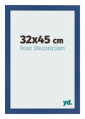 Photo Frame 32x45 cm Dark Blue MDF Bologna Front Size | Yourdecoration.com
