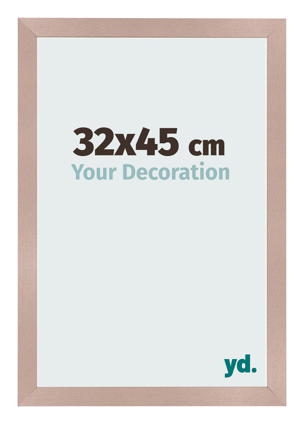 Photo Frame 32x45 cm Dusty Pink MDF Bologna Front Size | Yourdecoration.com