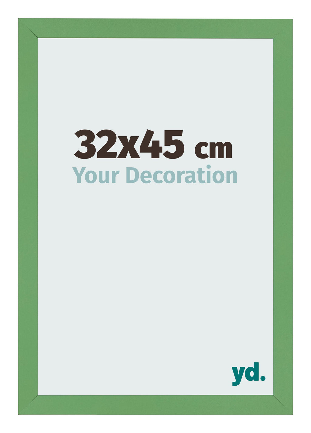 Photo Frame 32x45 cm Green MDF Bologna Front Size | Yourdecoration.com