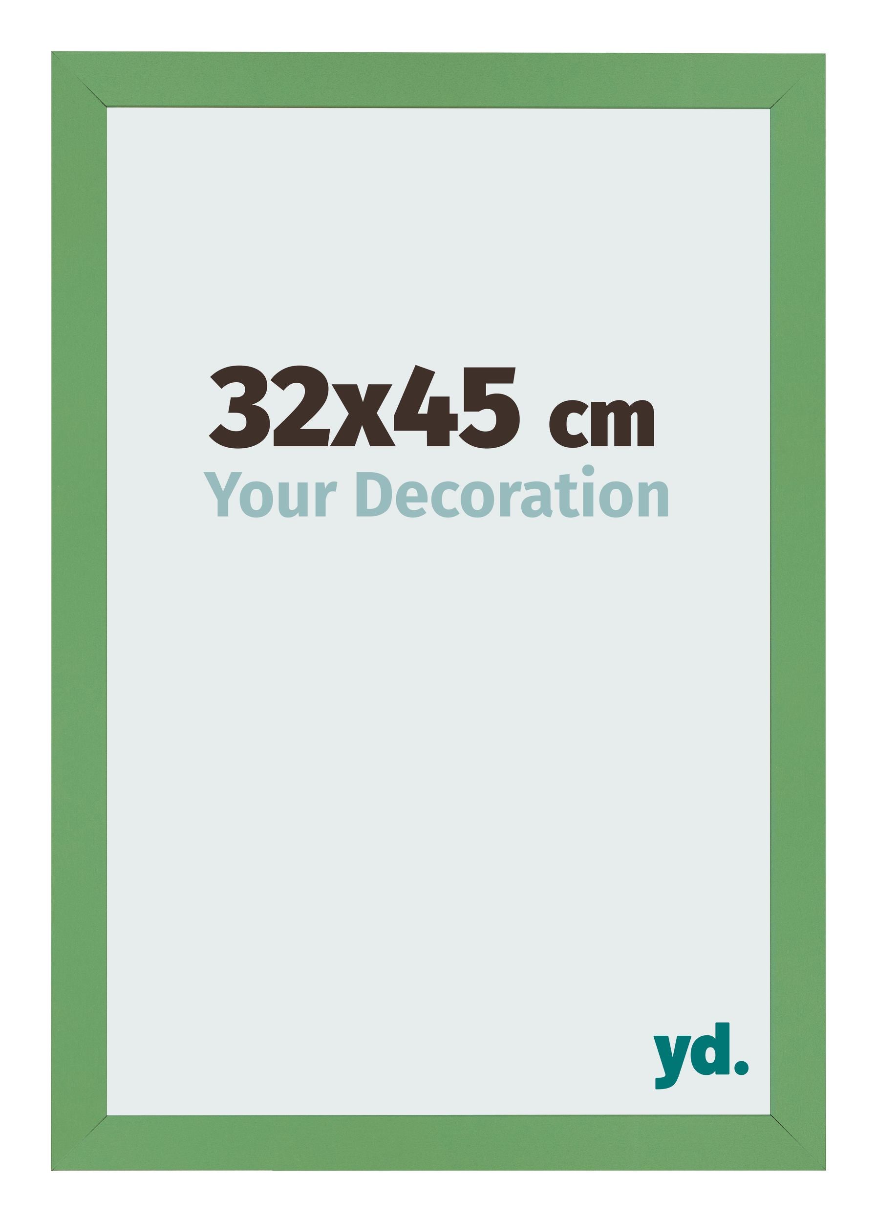 Photo Frame 32x45 cm Green MDF Bologna Front Size | Yourdecoration.com