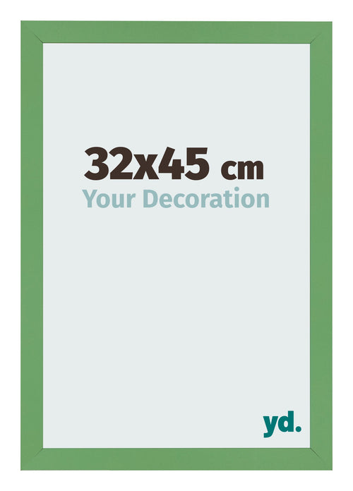 Photo Frame 32x45 cm Green MDF Bologna Front Size | Yourdecoration.com