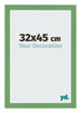 Photo Frame 32x45 cm Green MDF Bologna Front Size | Yourdecoration.com