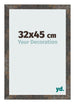 Photo Frame 32x45 cm Oxidized Metal MDF Bologna Front Size | Yourdecoration.com