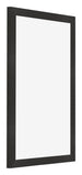 Photo Frame 32x45cm Black Matte MDF Bologna Front Oblique | Yourdecoration.com