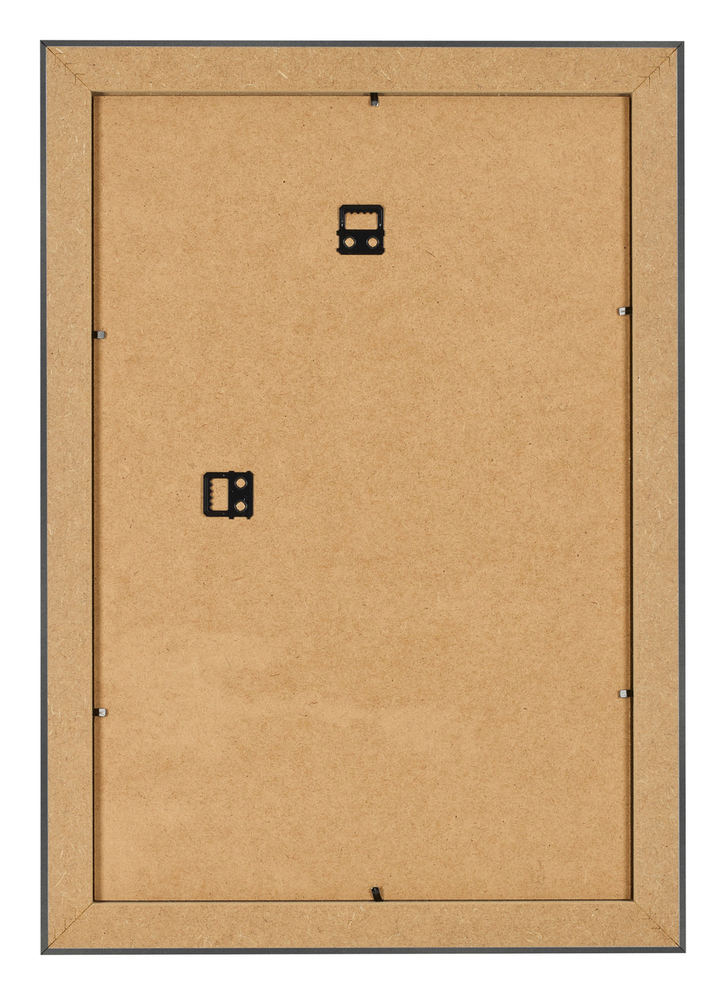 Photo Frame 32x45cm Black Silver Polished MDF Pisa Back | Yourdecoration.com