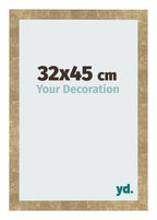 Photo Frame 32x45cm Gold Antique MDF Bologna Front Size | Yourdecoration.com