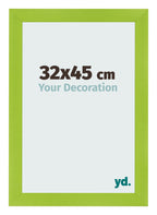 Photo Frame 32x45cm Green MDF Pisa Front Size | Yourdecoration.com