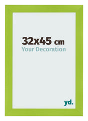 Photo Frame 32x45cm Green MDF Pisa Front Size | Yourdecoration.com