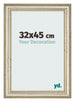 Photo Frame 32x45cm Metallic Gloss MDF Lazio Front Size | Yourdecoration.com