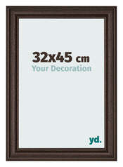 Photo Frame 32x45cm Oak Dark MDF Lazio Front Size | Yourdecoration.com