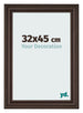Photo Frame 32x45cm Oak Dark MDF Lazio Front Size | Yourdecoration.com