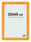 Photo Frame 32x45cm Orange MDF Pisa Front Size | Yourdecoration.com