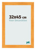 Photo Frame 32x45cm Orange MDF Pisa Front Size | Yourdecoration.com