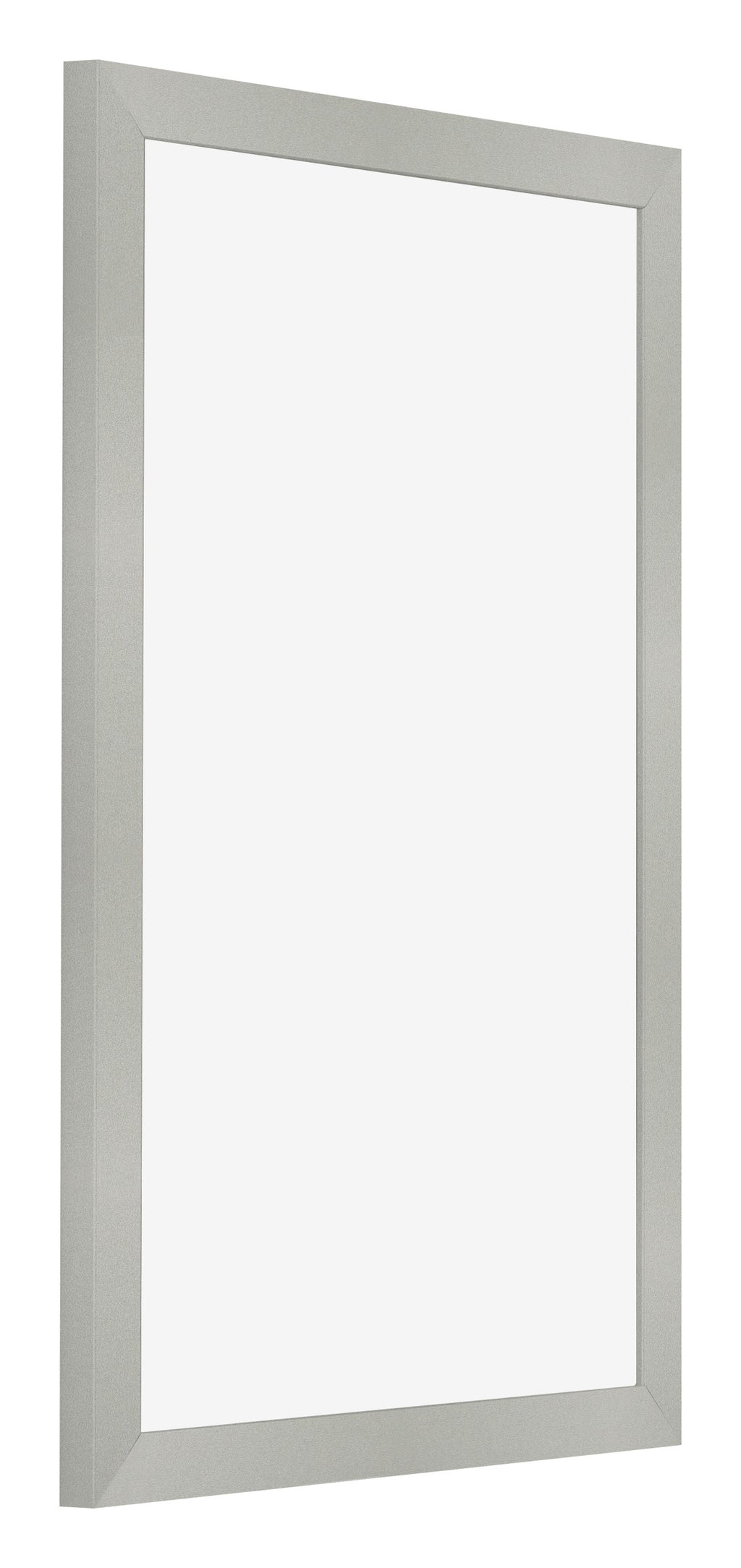Photo Frame 32x45cm Silver Matte MDF Bologna Front Oblique | Yourdecoration.com
