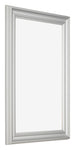 Photo Frame 32x45cm Silver Matte MDF Lazio Front Oblique | Yourdecoration.com