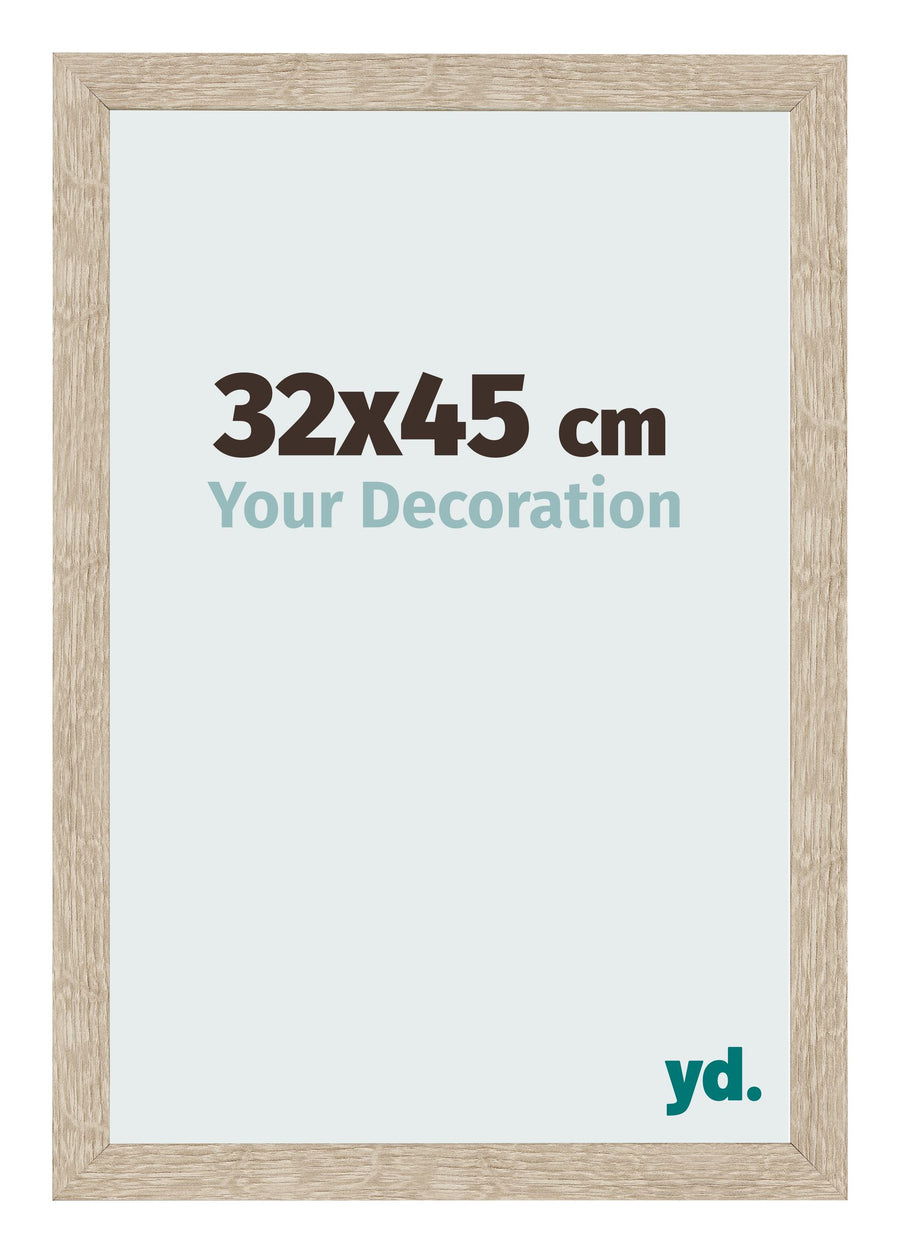 Photo Frame 32x45cm Sonoma Oak MDF Bologna Front Size | Yourdecoration.com