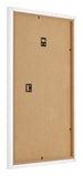 Photo Frame 32x45cm White Matte MDF Bologna Back Oblique | Yourdecoration.com
