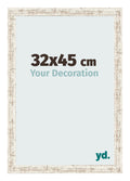 Photo Frame 32x45cm White Vintage MDF Bologna Front Size | Yourdecoration.com