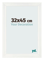 Photo Frame 32x45cm White Vintage MDF Pisa Front Size | Yourdecoration.com