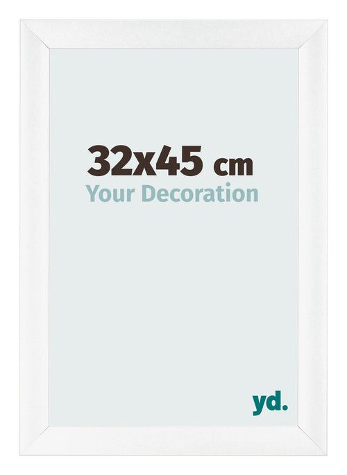 Photo Frame 32x45cm White Vintage MDF Pisa Front Size | Yourdecoration.com