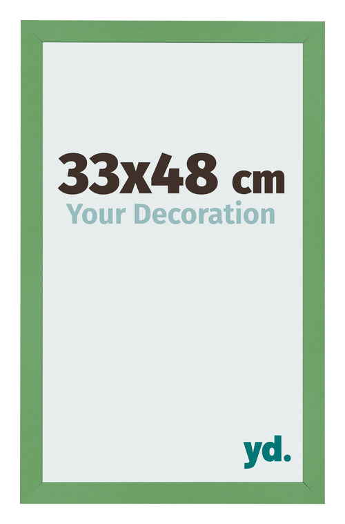 Photo Frame 33x48 cm Green MDF Bologna Front Size | Yourdecoration.com