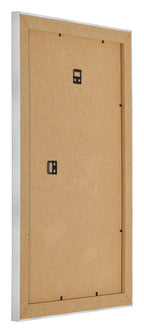 Photo Frame 33x48cm Aluminum Brushed MDF Pisa Back Oblique | Yourdecoration.com