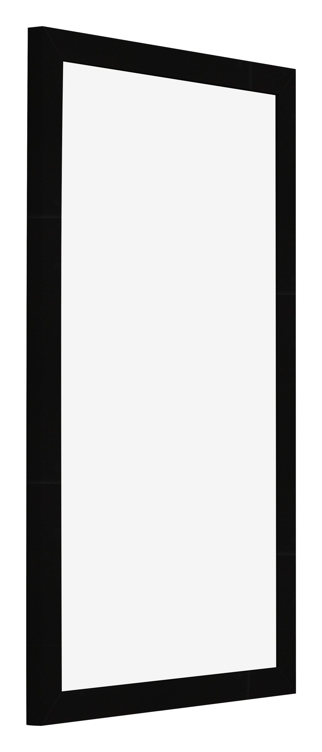 Photo Frame 33x48cm Black High Gloss MDF Bologna Front Oblique | Yourdecoration.com