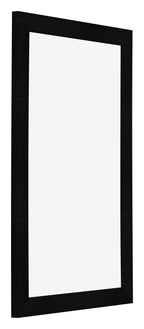 Photo Frame 33x48cm Black Silver Polished MDF Pisa Front Oblique | Yourdecoration.com