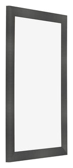Photo Frame 33x48cm Black Silver Polished MDF Pisa Front Oblique | Yourdecoration.com