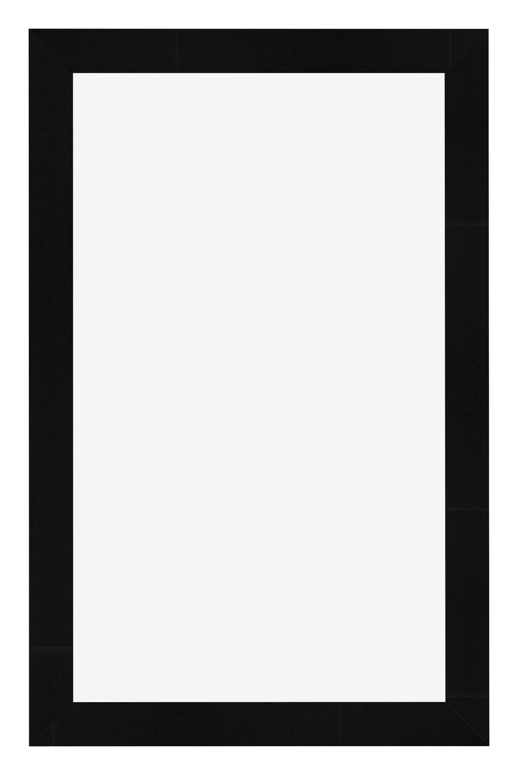 Photo Frame 33x48cm Black Silver Polished MDF Pisa Front | Yourdecoration.com