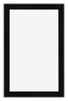 Photo Frame 33x48cm Black Silver Polished MDF Pisa Front | Yourdecoration.com