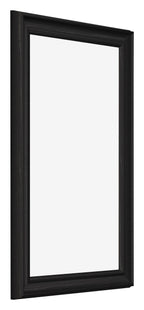 Photo Frame 33x48cm Black Woodgrain MDF Lazio Front Oblique | Yourdecoration.com